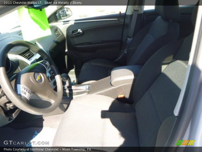 Silver Ice Metallic / Ebony 2011 Chevrolet Malibu LT