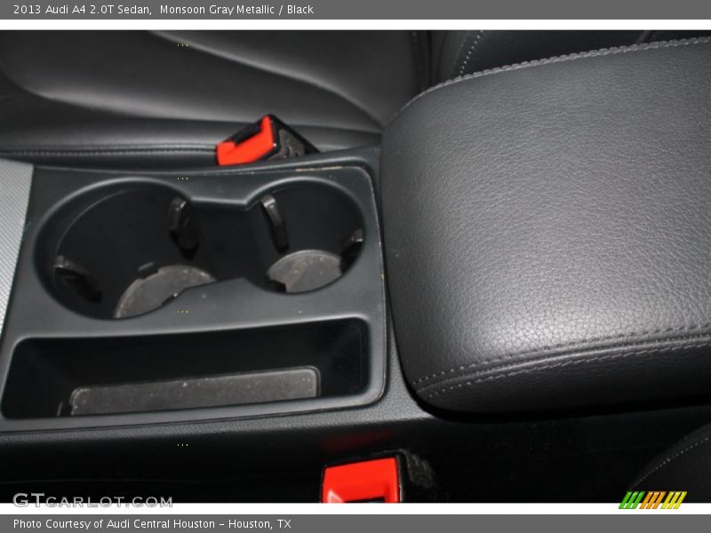 Monsoon Gray Metallic / Black 2013 Audi A4 2.0T Sedan