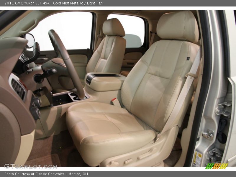Gold Mist Metallic / Light Tan 2011 GMC Yukon SLT 4x4