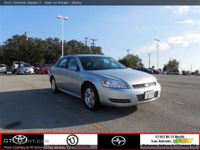 Silver Ice Metallic / Ebony 2013 Chevrolet Impala LT