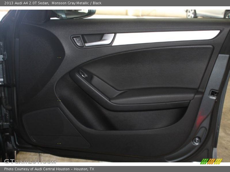 Monsoon Gray Metallic / Black 2013 Audi A4 2.0T Sedan