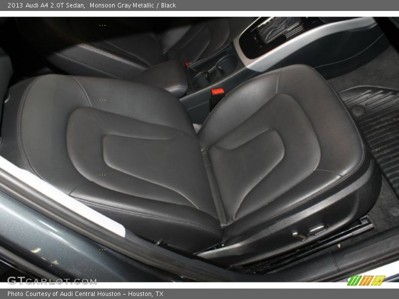 Monsoon Gray Metallic / Black 2013 Audi A4 2.0T Sedan
