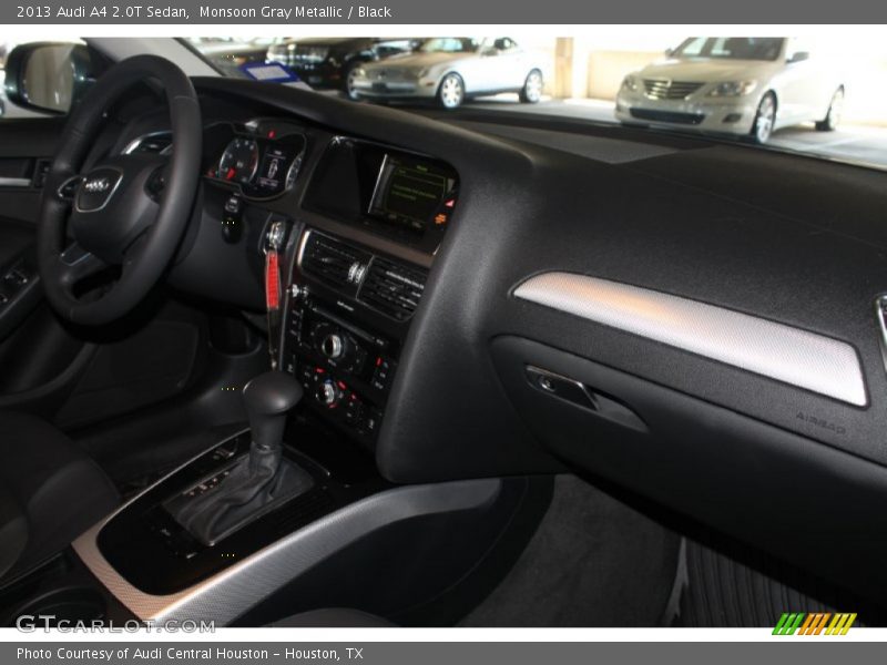 Monsoon Gray Metallic / Black 2013 Audi A4 2.0T Sedan