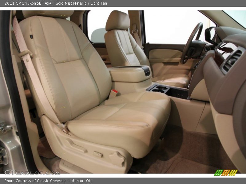 Gold Mist Metallic / Light Tan 2011 GMC Yukon SLT 4x4
