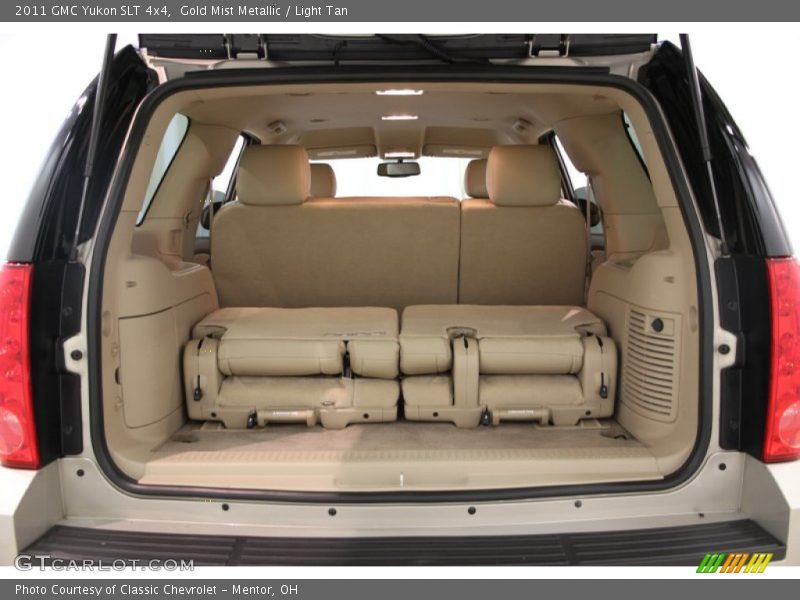 Gold Mist Metallic / Light Tan 2011 GMC Yukon SLT 4x4