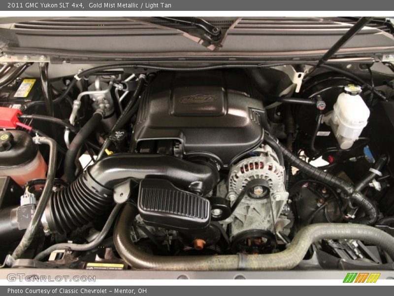 Gold Mist Metallic / Light Tan 2011 GMC Yukon SLT 4x4