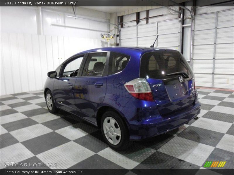 Vortex Blue Pearl / Gray 2013 Honda Fit