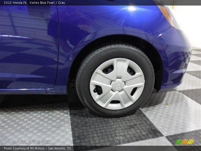 Vortex Blue Pearl / Gray 2013 Honda Fit