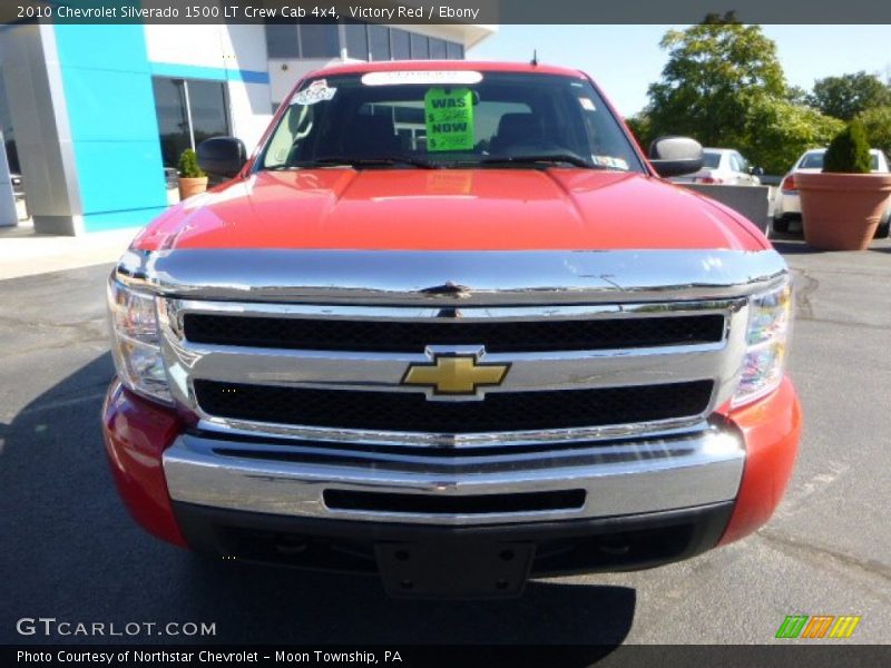 Victory Red / Ebony 2010 Chevrolet Silverado 1500 LT Crew Cab 4x4