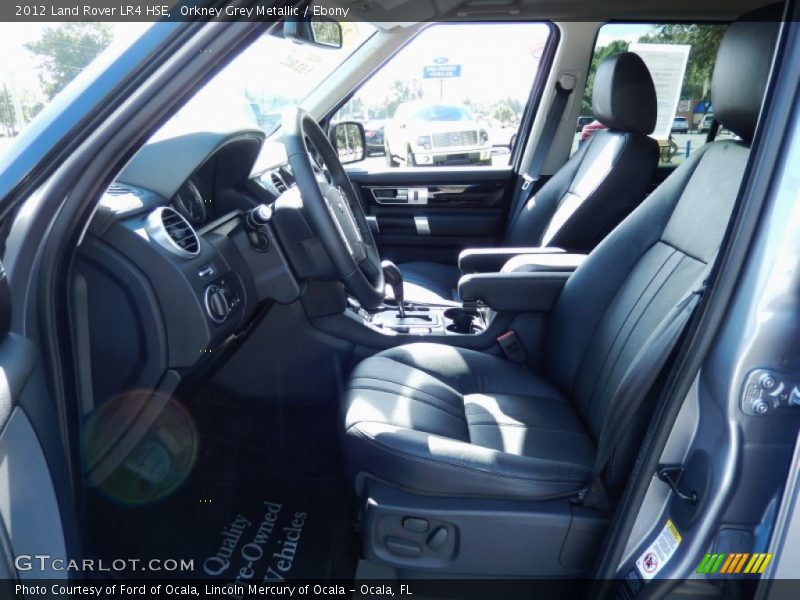  2012 LR4 HSE Ebony Interior