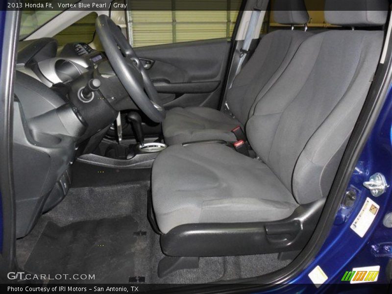 Vortex Blue Pearl / Gray 2013 Honda Fit