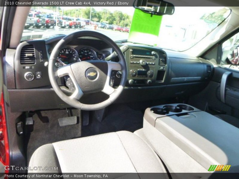 Victory Red / Ebony 2010 Chevrolet Silverado 1500 LT Crew Cab 4x4