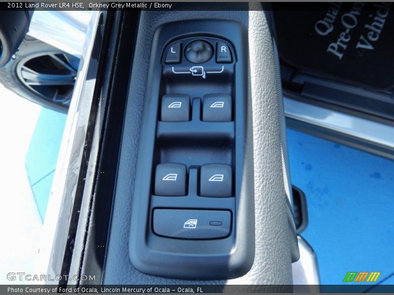 Orkney Grey Metallic / Ebony 2012 Land Rover LR4 HSE