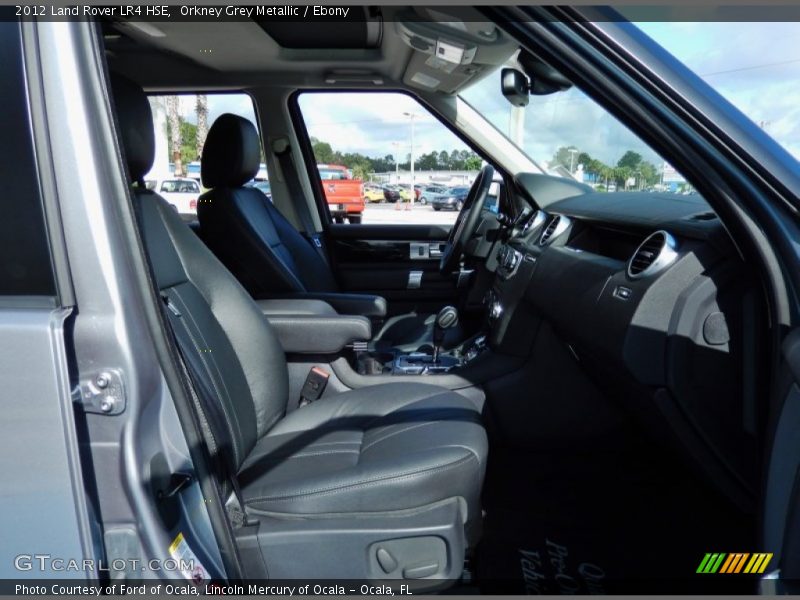 Orkney Grey Metallic / Ebony 2012 Land Rover LR4 HSE