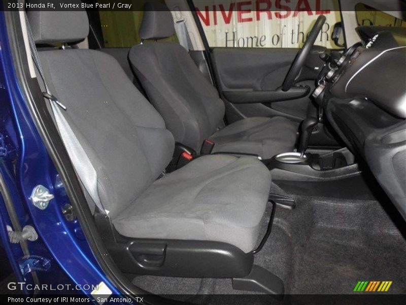 Vortex Blue Pearl / Gray 2013 Honda Fit