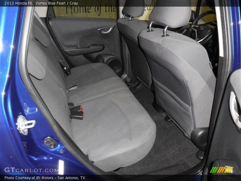 Vortex Blue Pearl / Gray 2013 Honda Fit