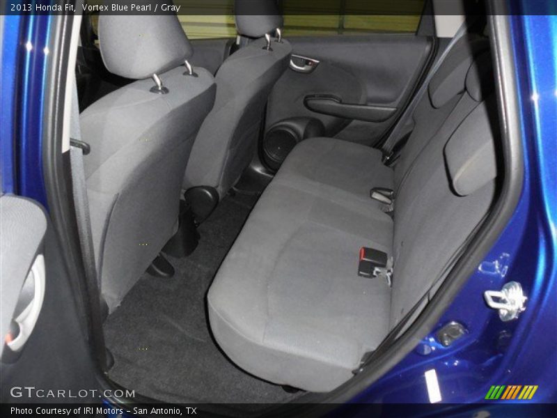 Vortex Blue Pearl / Gray 2013 Honda Fit