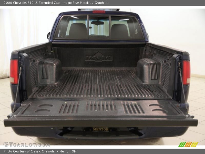 Indigo Blue Metallic / Graphite 2000 Chevrolet S10 LS Extended Cab