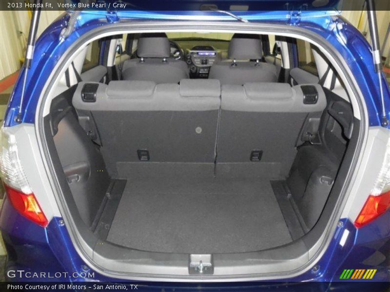 Vortex Blue Pearl / Gray 2013 Honda Fit
