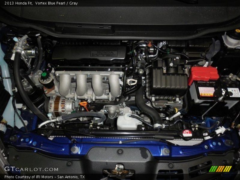 Vortex Blue Pearl / Gray 2013 Honda Fit