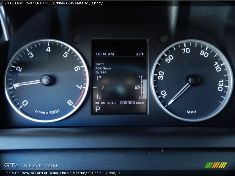  2012 LR4 HSE HSE Gauges