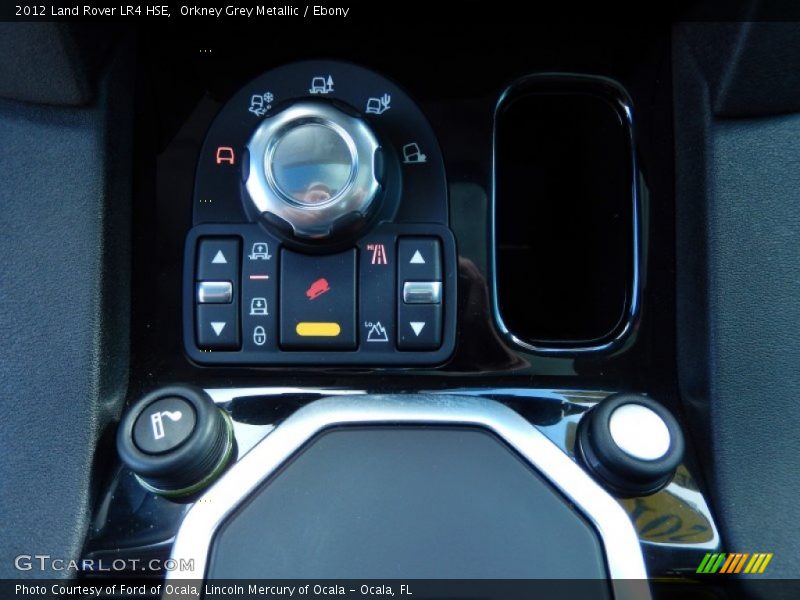 Controls of 2012 LR4 HSE