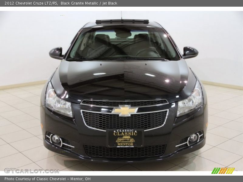 Black Granite Metallic / Jet Black 2012 Chevrolet Cruze LTZ/RS