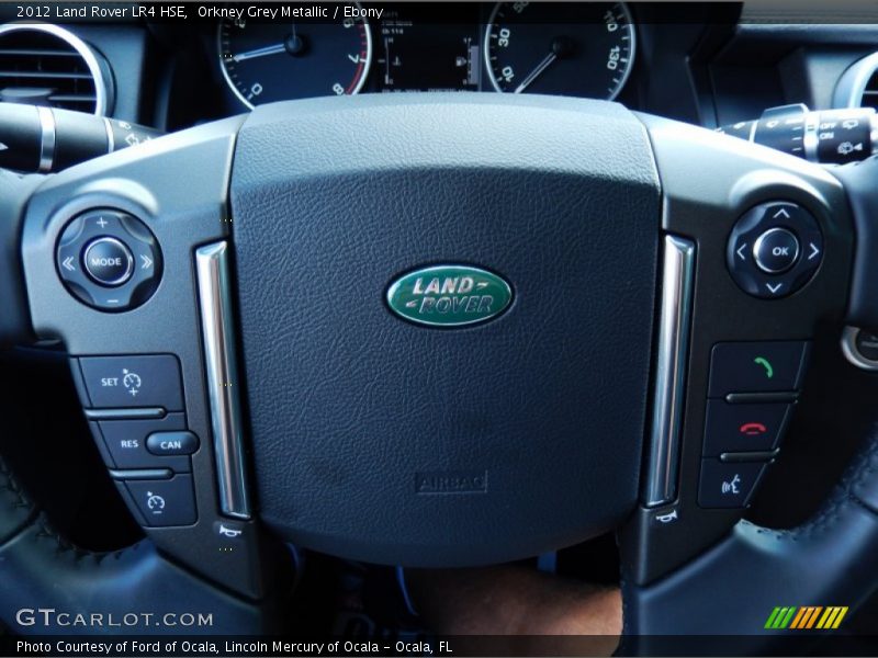  2012 LR4 HSE Steering Wheel