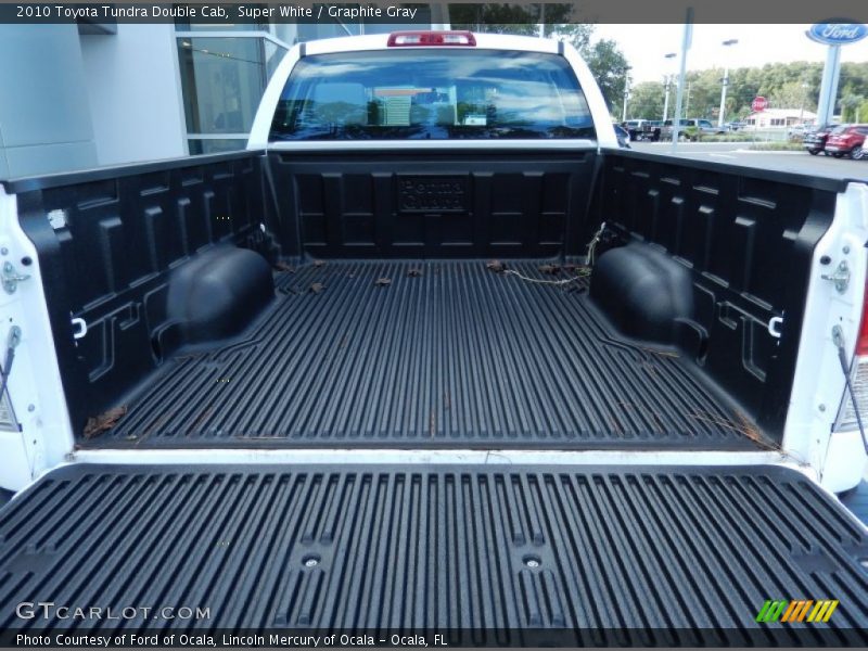 Super White / Graphite Gray 2010 Toyota Tundra Double Cab