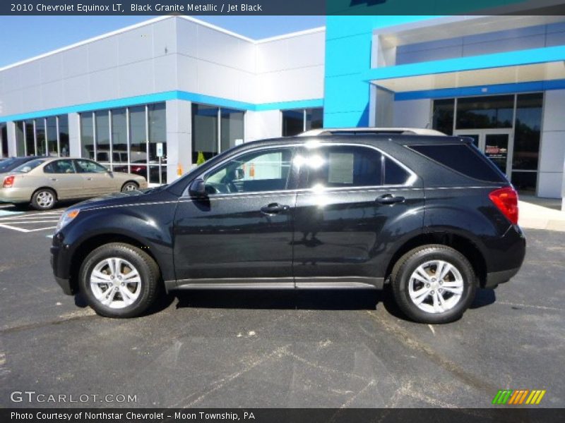 Black Granite Metallic / Jet Black 2010 Chevrolet Equinox LT
