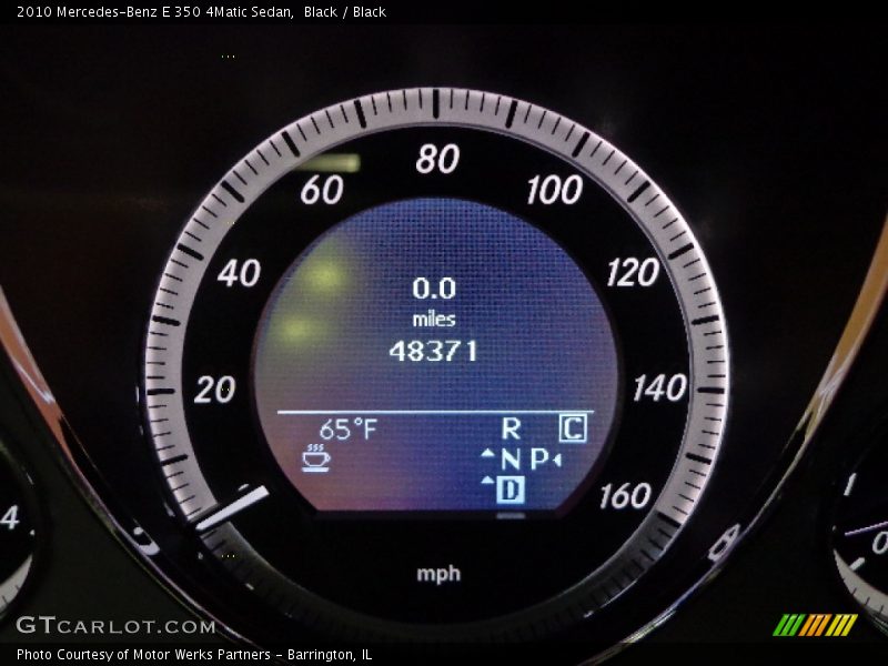 Black / Black 2010 Mercedes-Benz E 350 4Matic Sedan