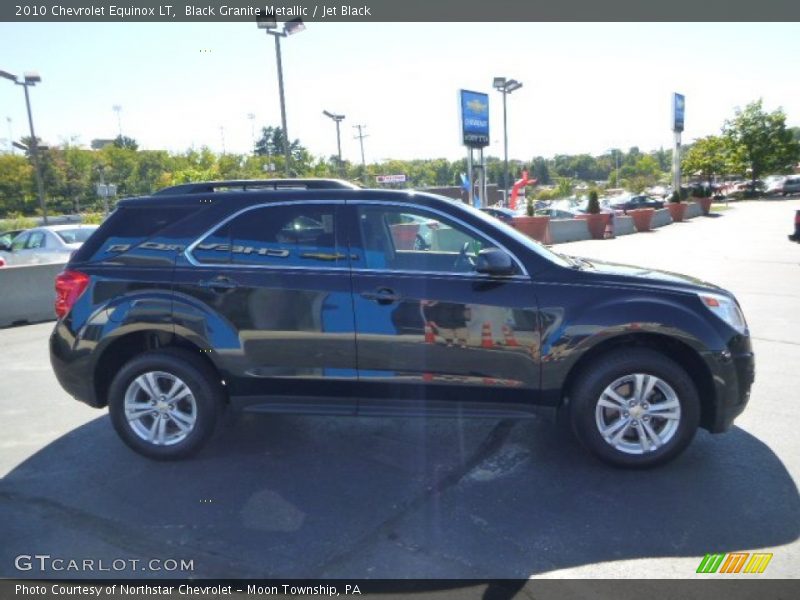 Black Granite Metallic / Jet Black 2010 Chevrolet Equinox LT