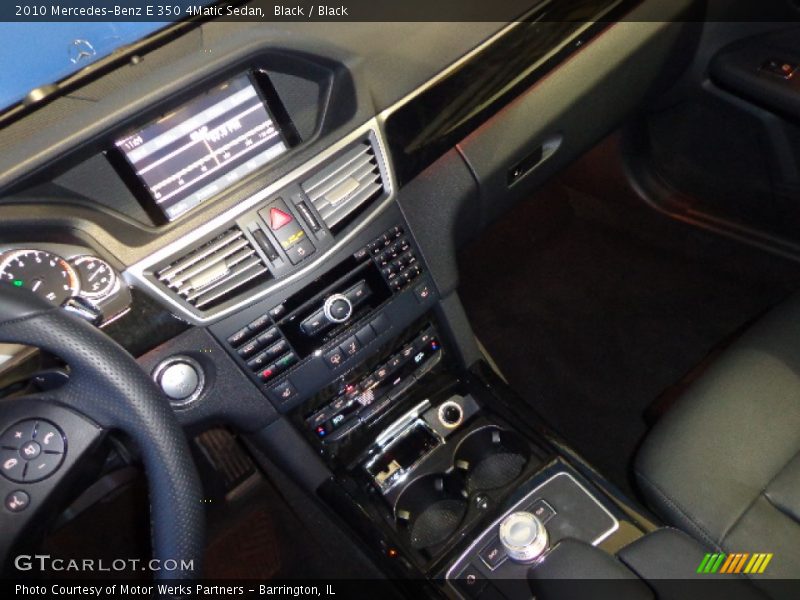 Black / Black 2010 Mercedes-Benz E 350 4Matic Sedan