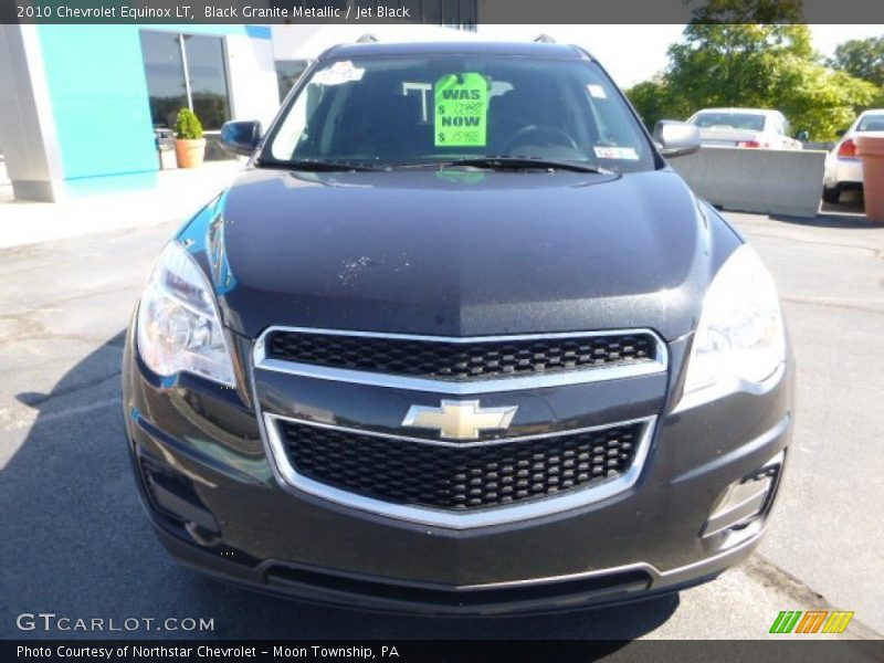 Black Granite Metallic / Jet Black 2010 Chevrolet Equinox LT