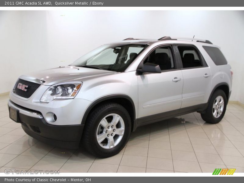 Quicksilver Metallic / Ebony 2011 GMC Acadia SL AWD