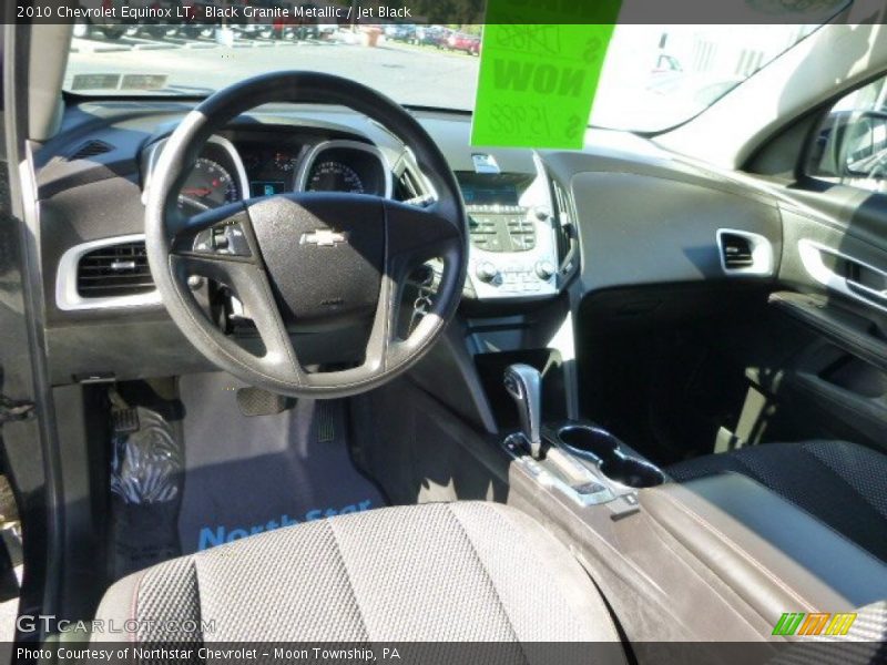 Black Granite Metallic / Jet Black 2010 Chevrolet Equinox LT