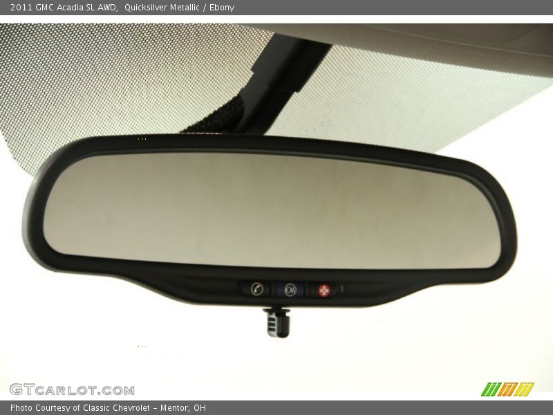 Quicksilver Metallic / Ebony 2011 GMC Acadia SL AWD