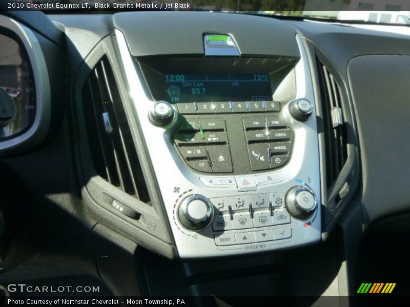 Black Granite Metallic / Jet Black 2010 Chevrolet Equinox LT