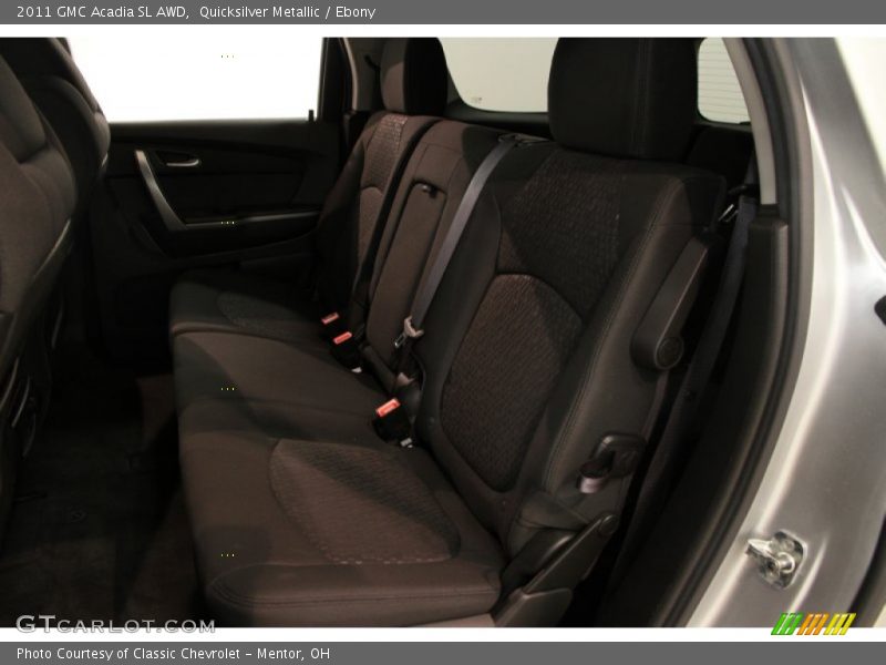 Quicksilver Metallic / Ebony 2011 GMC Acadia SL AWD