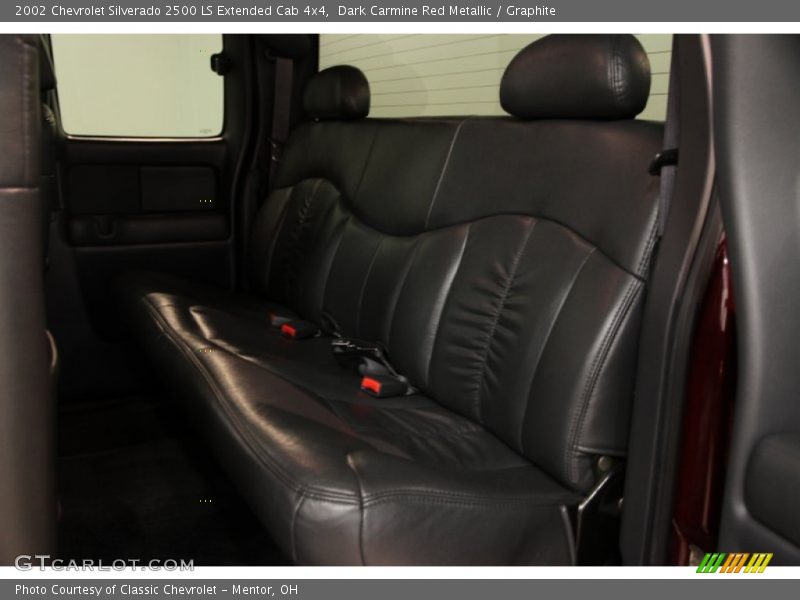 Dark Carmine Red Metallic / Graphite 2002 Chevrolet Silverado 2500 LS Extended Cab 4x4