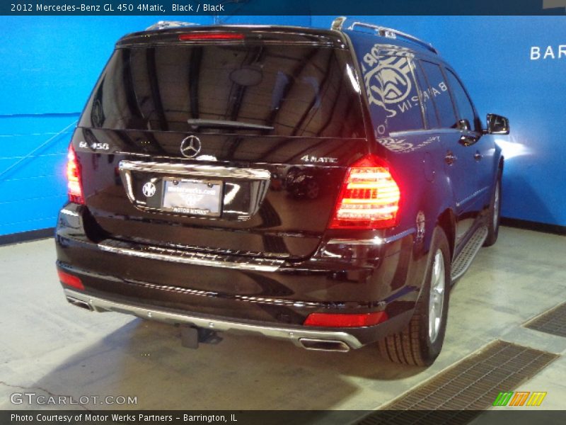 Black / Black 2012 Mercedes-Benz GL 450 4Matic