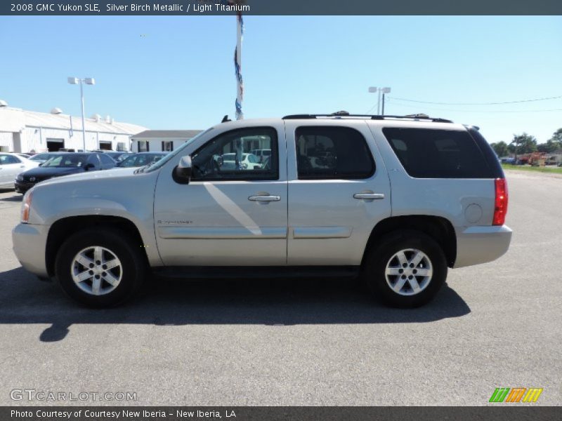 Silver Birch Metallic / Light Titanium 2008 GMC Yukon SLE