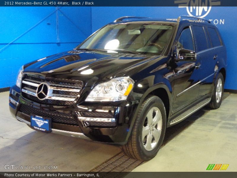 Black / Black 2012 Mercedes-Benz GL 450 4Matic