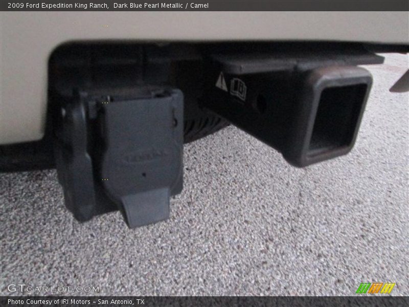 Dark Blue Pearl Metallic / Camel 2009 Ford Expedition King Ranch