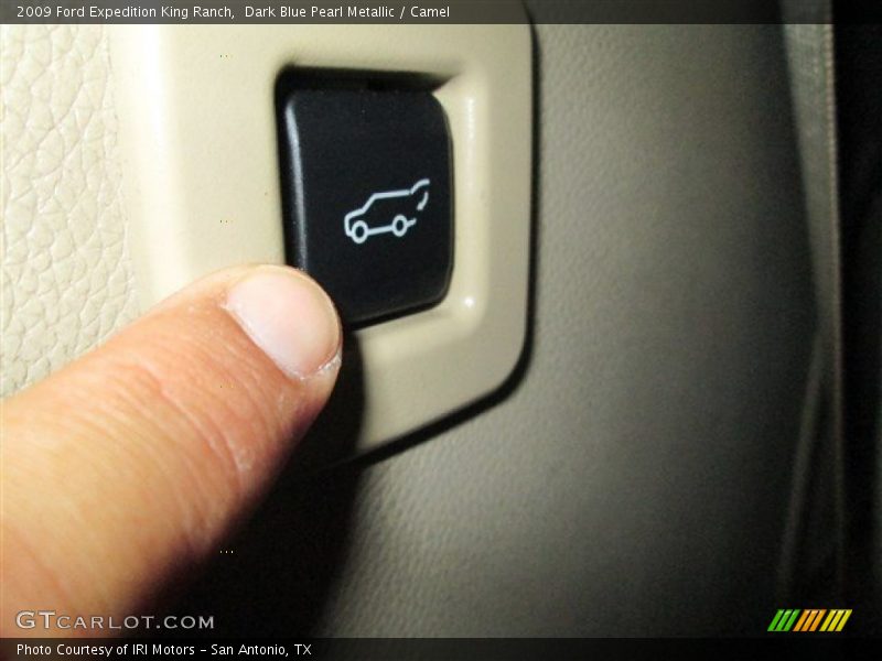 Dark Blue Pearl Metallic / Camel 2009 Ford Expedition King Ranch