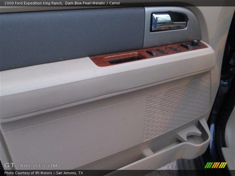 Dark Blue Pearl Metallic / Camel 2009 Ford Expedition King Ranch