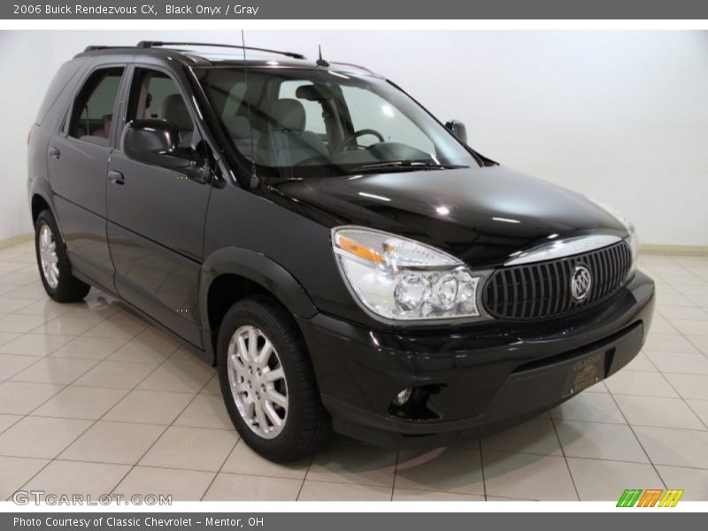 Black Onyx / Gray 2006 Buick Rendezvous CX
