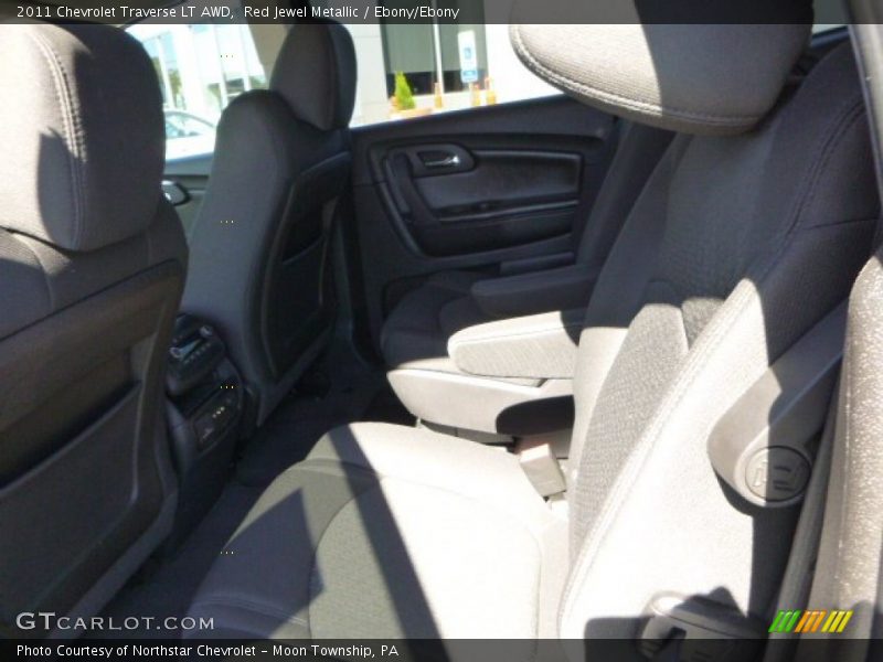Red Jewel Metallic / Ebony/Ebony 2011 Chevrolet Traverse LT AWD
