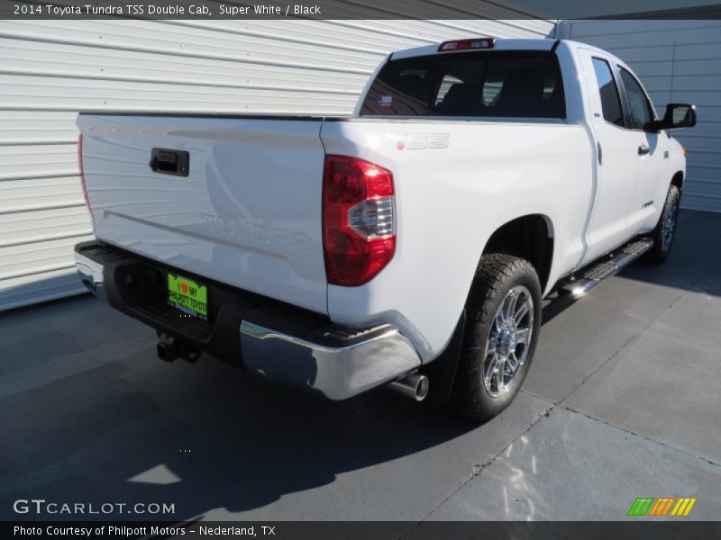 Super White / Black 2014 Toyota Tundra TSS Double Cab