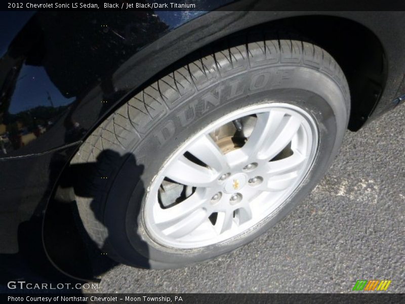 Black / Jet Black/Dark Titanium 2012 Chevrolet Sonic LS Sedan